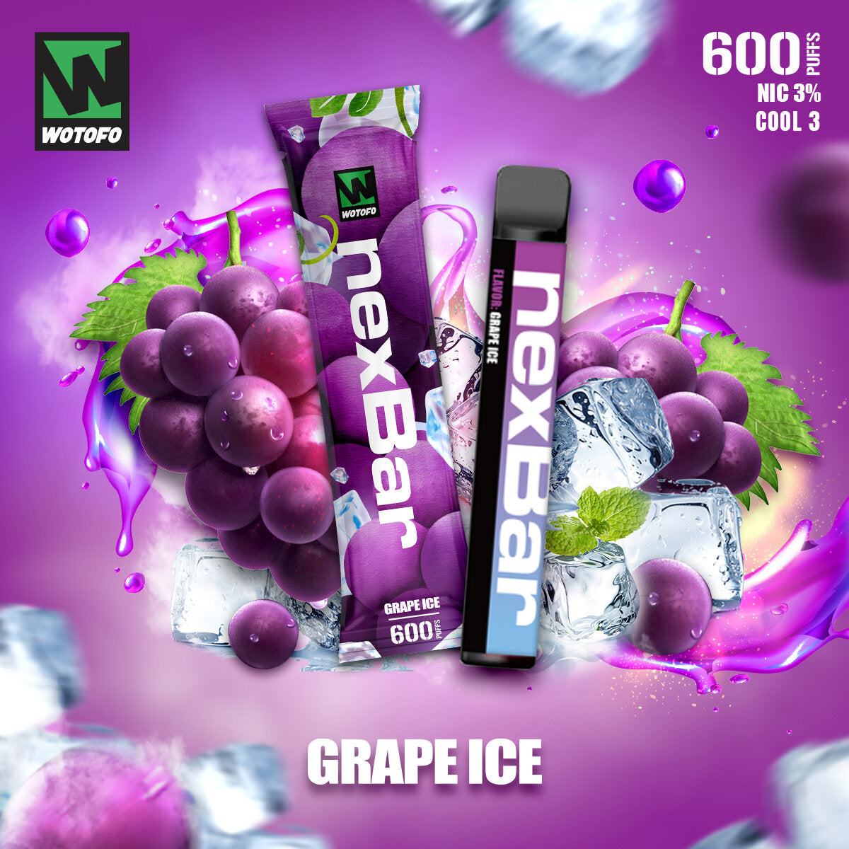 Next Bar - Grape ice