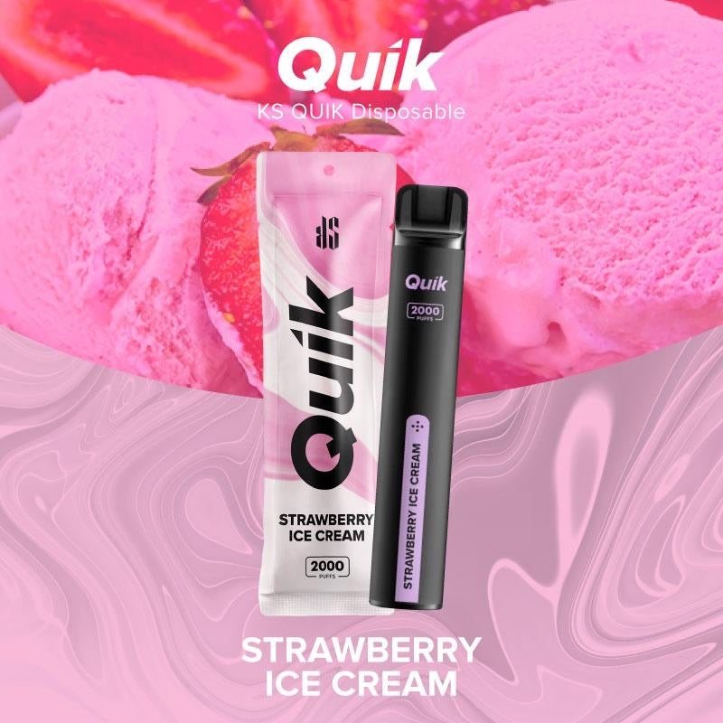 QUIK - Strawberry Ice Cream